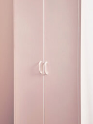 Orsina Two Door White Wardrobe, Customized Organation By Adjustable Shelf Wardrobe, Stylish Wardrobe With Drawers - thumbnail 4