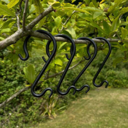 Selections Steel S-Hooks For Bird Feeders, Storage And Hanging Baskets (Set Of 4) - thumbnail 3