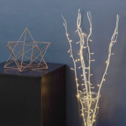 Decorative Fairy Lights Flower Design Twig Branch Home Modern Lighting Art - thumbnail 5