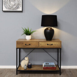 Pagazzi Lighting Pagazzi Belen Ceramic Black Table Lamp - thumbnail 2