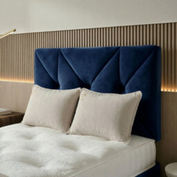 DS Living Eclipse Dark Blue Ottoman Bed - Divan Bed Frame - thumbnail 3