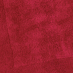Allure Bath Fashions Elegance Reversible Heavyweight Pedestal Mat - Cranberry - thumbnail 2