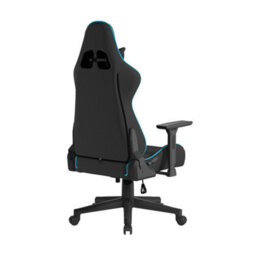 RB UK Nautilus Designs Ltd Black Pu Leather Recliner Computer Gaming Office Chair With 4D Adjustable Arms - thumbnail 2
