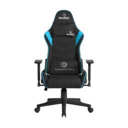 RB UK Nautilus Designs Ltd Black Pu Leather Recliner Computer Gaming Office Chair With 4D Adjustable Arms - thumbnail 3