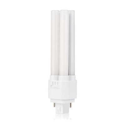 Bright Source 10W (18W) Led Pl-C Mains Operated 2Pin Lamp G24-D2 - 3Cct - image 1