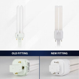 Bright Source 10W (18W) Led Pl-C Mains Operated 2Pin Lamp G24-D2 - 3Cct - thumbnail 2