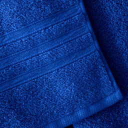 Catherine Lansfield Zero Twistzero Twist Cotton 50X85Cm Hand Towel Cobalt Blue - thumbnail 2
