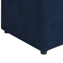 Wyld And Coco Novacasa Navy Storage Ottoman Footstool 100 X 42 X 40 Cm - thumbnail 8