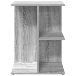 Berkfield Bedside Tables 2 Pcs Grey Sonoma 46.5X29X61 Cm Engineered Wood - thumbnail 4