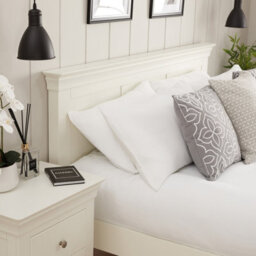 The Furniture Market Wilmslow White Painted 5Ft King Size Bed - thumbnail 5