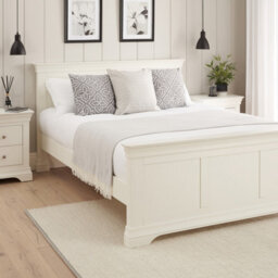 The Furniture Market Wilmslow White Painted 5Ft King Size Bed