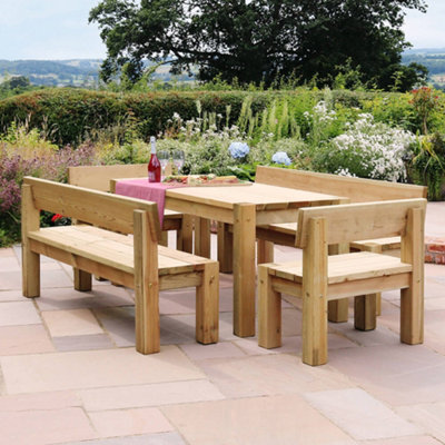 8 Seater Outdoor Dining Set Philippa Dining Set By Zest Outdoor Living - image 1