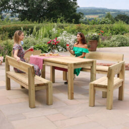 8 Seater Outdoor Dining Set Philippa Dining Set By Zest Outdoor Living - thumbnail 3