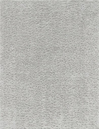 Livabliss Moda Shaggy-Solid Color Light Grey Plush Soft Pile Living Bedroom Rug 160 X 213 Cm Easy Care, Non Shedding - thumbnail 1
