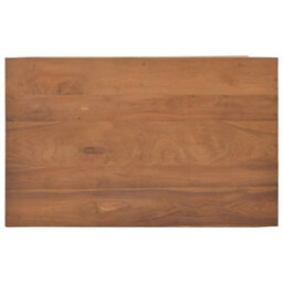 Vidaxl Tv Cabinet With Wheels 80X50X42 Cm Solid Teak Wood - thumbnail 6