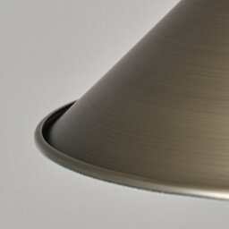 Litecraft Simo Pewter Fisherman's Style Easy Fit Lamp Shade - thumbnail 5