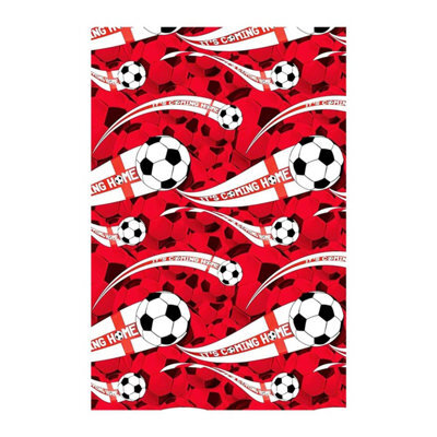 Public Dealz Fleece Blanket Red/white/black (150Cm X 100Cm) - image 1
