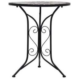 Walplus 3 Piece Mosaic Bistro Set Ceramic Tile Grey - thumbnail 3