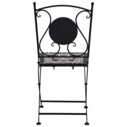 Walplus 3 Piece Mosaic Bistro Set Ceramic Tile Grey - thumbnail 6