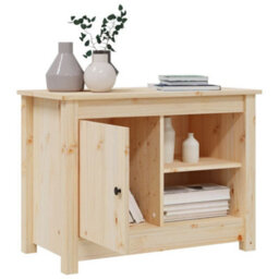 Berkfield Classic Tv Cabinet 70X36.5X52 Cm Solid Wood Pine - thumbnail 5