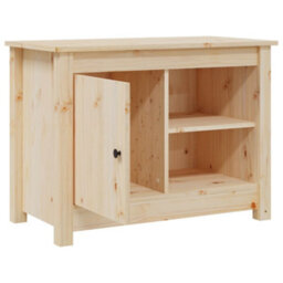 Berkfield Classic Tv Cabinet 70X36.5X52 Cm Solid Wood Pine - thumbnail 7