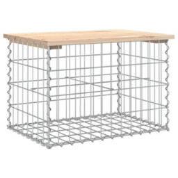 Walplus Garden Bench Gabion Design 63X44X42 Cm Solid Wood Pine - thumbnail 2