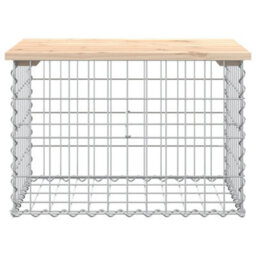 Walplus Garden Bench Gabion Design 63X44X42 Cm Solid Wood Pine - thumbnail 3
