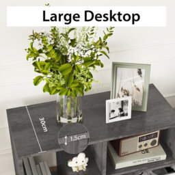 Gainoom Home 3 Pieces Adjustable Tv Console Stand Modern Entertainment Center For 50 55 60 65 Inch Flat Screen Tvs - thumbnail 8