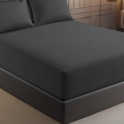Lazzaro Luxury Single Fitted Sheet Extra Deep 40Cm Pocket Premium Brushed Microfibre Ultrasoft Fade Resistant - thumbnail 2