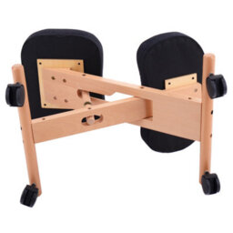 Costway Kneeling Chair Adjustable Height & Angle Ergonomic Stool W/ Padded Seat Black - thumbnail 8