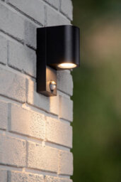 Lucide Zaro Ir - Wall Spotlight Outdoor - 1Xgu10 - Ip65 - Black - thumbnail 3