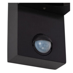 Lucide Zaro Ir - Wall Spotlight Outdoor - 1Xgu10 - Ip65 - Black - thumbnail 4