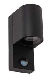 Lucide Zaro Ir - Wall Spotlight Outdoor - 1Xgu10 - Ip65 - Black - thumbnail 2