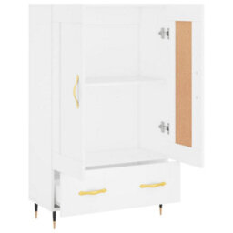 Berkfield Highboard White 69.5X31X115 Cm Engineered Wood - thumbnail 6