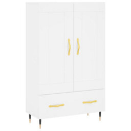 Berkfield Highboard White 69.5X31X115 Cm Engineered Wood - thumbnail 2