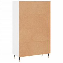 Berkfield Highboard White 69.5X31X115 Cm Engineered Wood - thumbnail 8