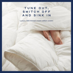 Snuggledown Indulgent Cotton Hotel 10.5 Tog Duvet + 2 Soft Pillows - thumbnail 2