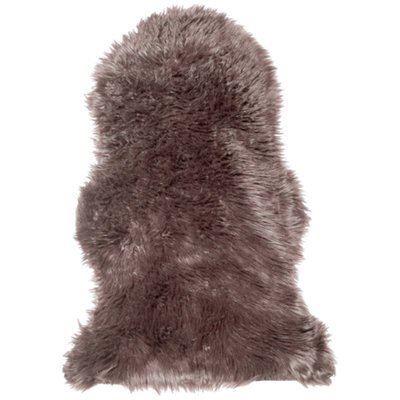 Beliani Faux Fur Rug Mungo Brown 63 X 95 Cm - image 1