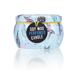 Art Tin Candle Assorted Design Sea Life Rasberry - thumbnail 3
