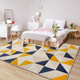 Ameha Brio Printed Carpet Modern Living Room Bedroom Geometric Indoor/outdoor Soft Rug 120X170 Rugs - thumbnail 5