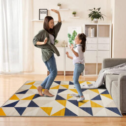 Ameha Brio Printed Carpet Modern Living Room Bedroom Geometric Indoor/outdoor Soft Rug 120X170 Rugs - thumbnail 8