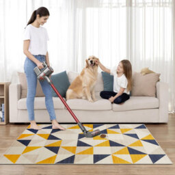 Ameha Brio Printed Carpet Modern Living Room Bedroom Geometric Indoor/outdoor Soft Rug 120X170 Rugs - thumbnail 2