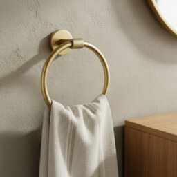 Bathroom Hanger Rea 5710 Galo Brush Gold - thumbnail 5