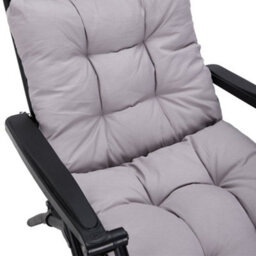 Living And Home Garden Bench Recliner Chair Swing Chair Seat Pad Cushion Lengthen Sunlounger Cushion For Indoor Outdoor,grey - thumbnail 7