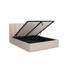 Valencia Stone King Size Ottoman Bed Frame - thumbnail 7
