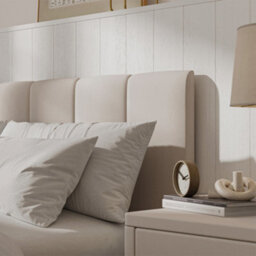 Valencia Stone King Size Ottoman Bed Frame - thumbnail 4