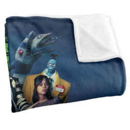 Beetlejuice Beetlejuice Movie Poster Blanket Multicoloured (One Size) - thumbnail 3