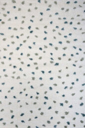 The Rugs Moodi Shaggy Green Drizzle Rug Runner Dots Thick High Pile For Living Rooms, Bedrooms, Hallways, Kitchens - thumbnail 1