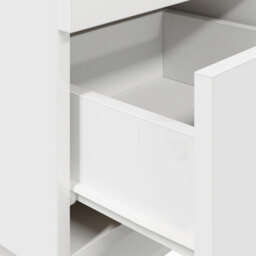 Berkfield Bedside Cabinets 2 Pcs With 2 Drawers White 36X36X68 Cm - thumbnail 9