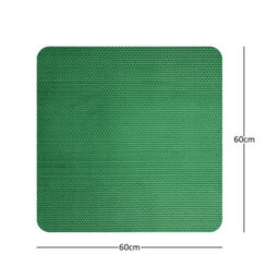 Nicoman Reversible Dual-Colour Blue/green Pvc Anti Slip Shower Mat Bath Mat - Square 60X60Cm - thumbnail 3